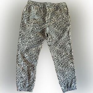 Leopard Socialite Sweatpants! Large